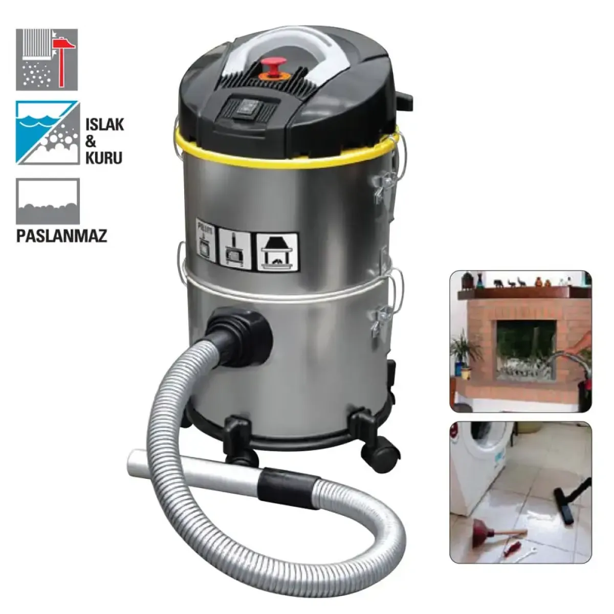 Lavor Ashley Double Kül Vakum Makinesi