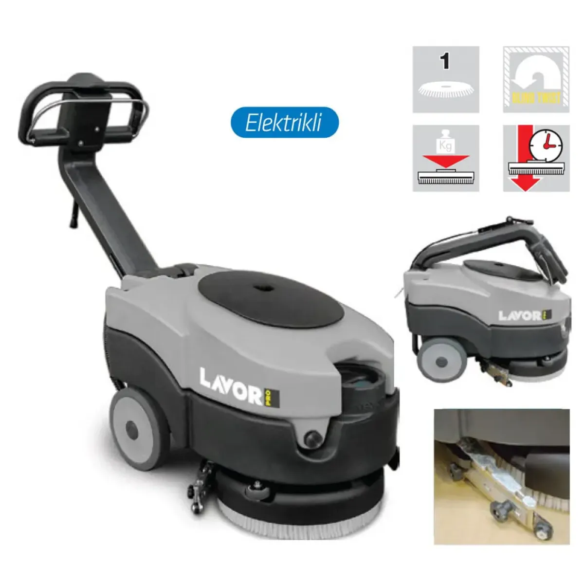 Lavor SCL Quick 36B Floor Scrubbing Machine