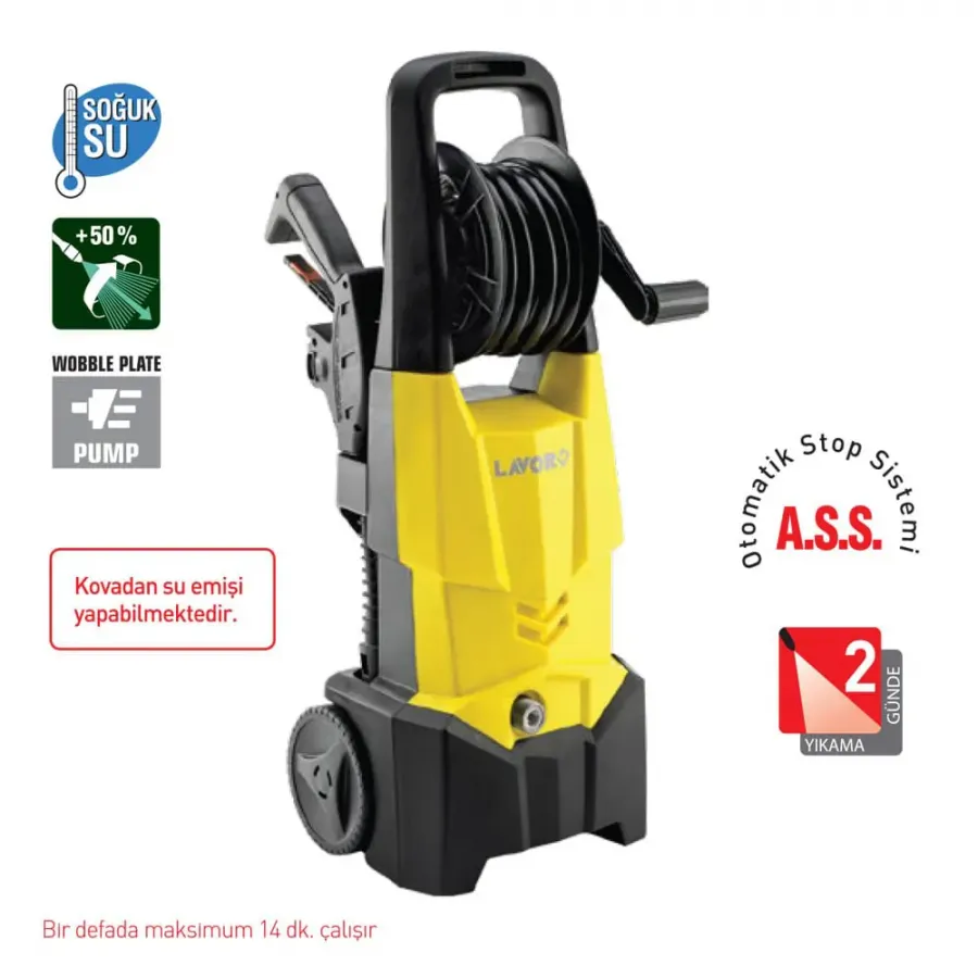 Lavor One Extra 135 Basınçlı Yıkama Makinası