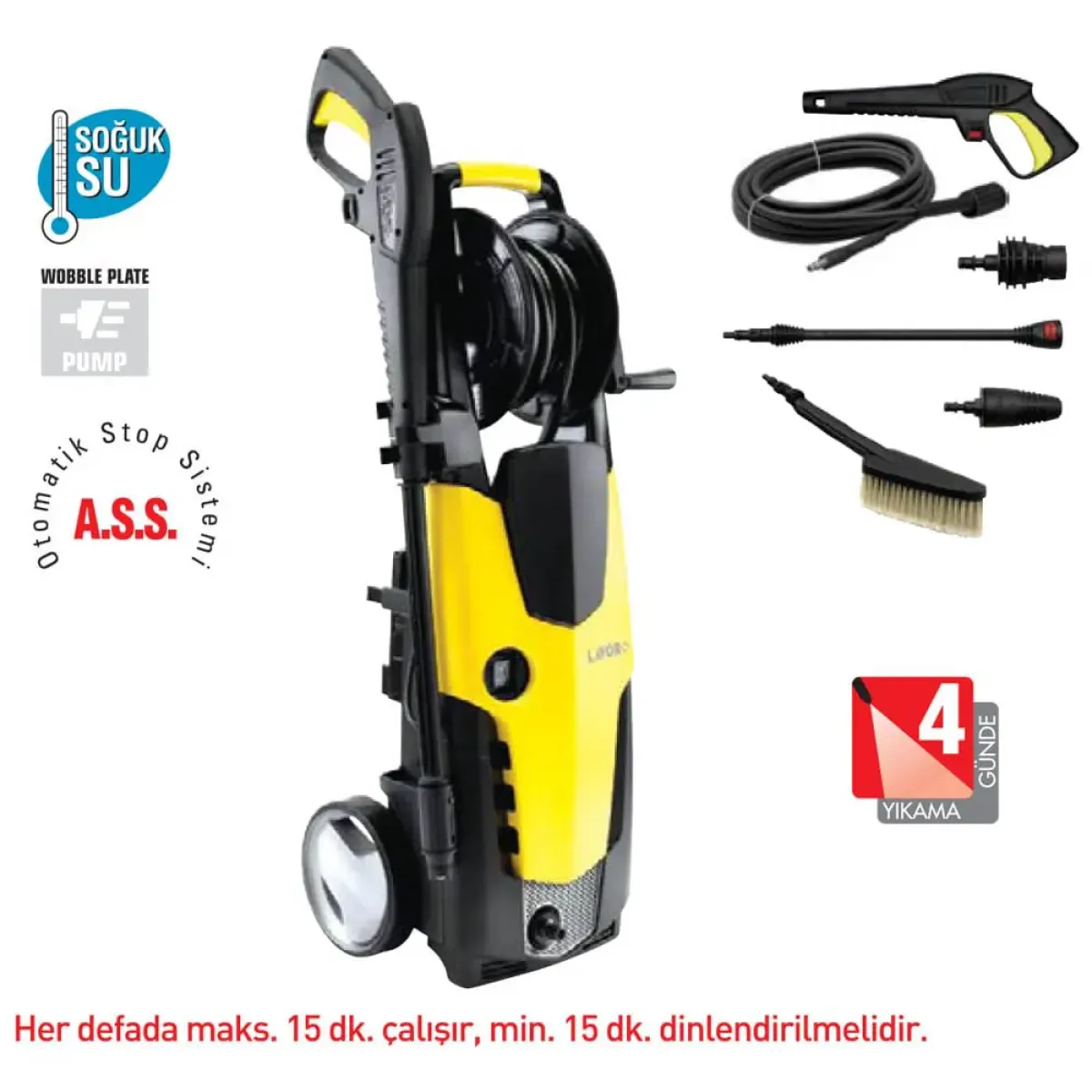 Lavor STM 160 Basınçlı Yıkama Makinası