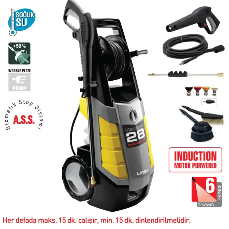 Lavor Vertigo 28 Basınçlı Yıkama Makinası